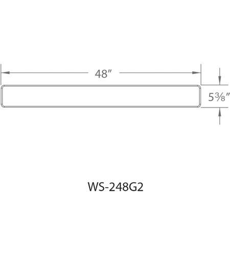 WAC LightingۥХ롼Х˥ƥ饤ȡFlo1L1219W140H64mm