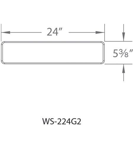 WAC LightingۥХ롼Х˥ƥ饤ȡFlo1L610W140H64mm