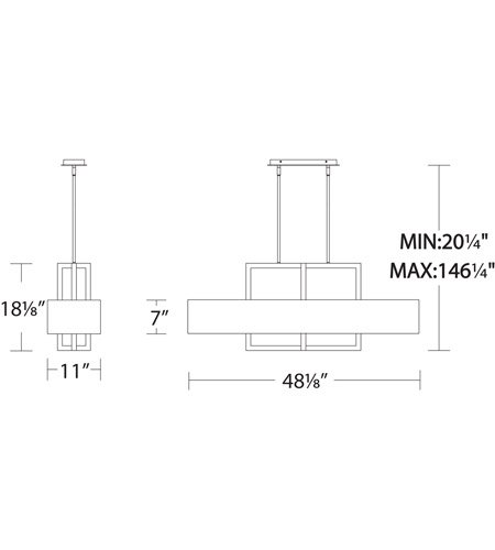 WAC Lightingۥڥȥ󥰥饤ȡMadison1L1219W279H461-793mm