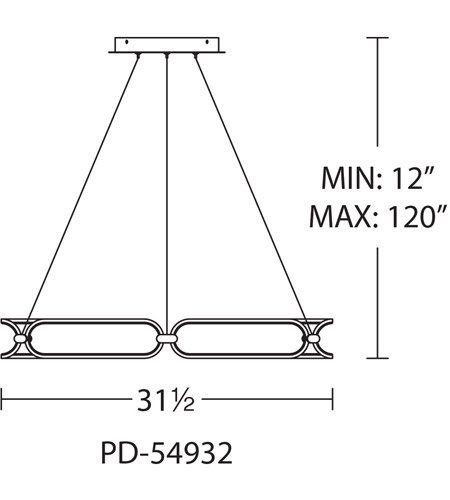 WAC Lightingۥǥꥢ󥰥饤ȡCharmed1L800W800H95-3048mm