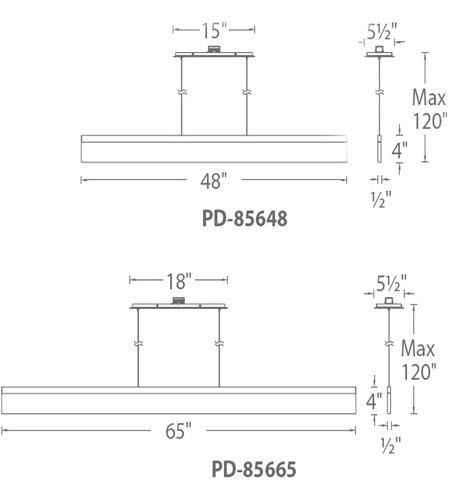 WAC Lightingۥڥȥ󥰥饤ȡLevel1L1242W102H13-2794mm