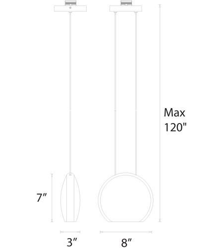 WAC Lightingۥڥȥ󥰥饤ȡLolli1L76W203H178-3048mm