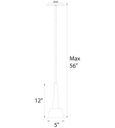 WAC Lightingۥڥȥ󥰥饤ȡRocket1L127W127H305-3429mm