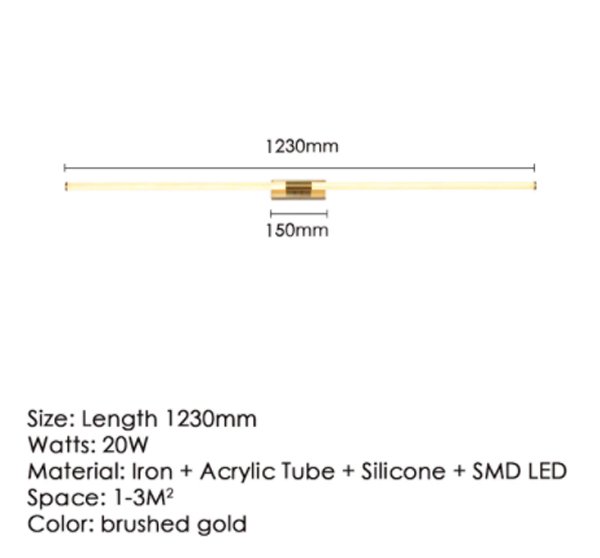 【1台在庫有】LEDデザインウォールブラケット （W1230mm） 
