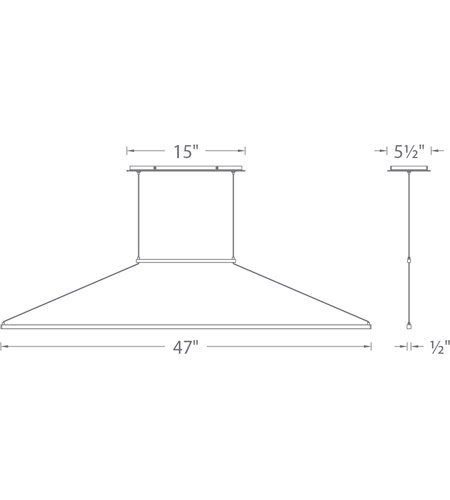 WAC Lightingۥڥȥ󥰥饤ȡEMC21L1194W13H13-2794mm