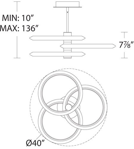 WAC Lightingۥڥȥ󥰥饤ȡSolaris3L1016W1016H200-1321mm