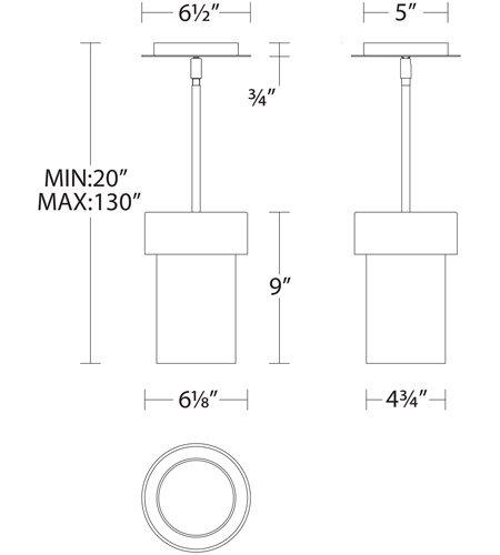 WAC Lightingۥڥȥ󥰥饤ȡNapa1L152W152H229-3785mm