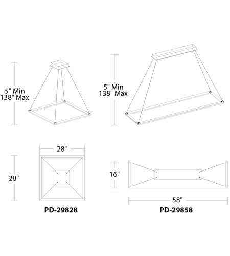 WAC Lightingۥڥȥ󥰥饤ȡFrame1L711W711H32-3499mm