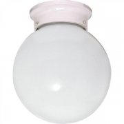 【NUVO】アメリカ・ガラスボールシーリングライト「SIGNATURE」1灯（W200×H240mm）