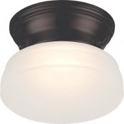 【NUVO】アメリカ・LED シェードシーリングライト「BOGIE」1灯（W150×H110mm）