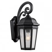 【KICHLER】アメリカ・キチラー社 屋外用 ウォールランプ1灯「Courtyard」（H450×D280×W210mm）