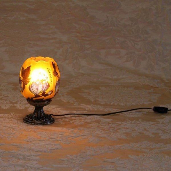 コーフル 1灯 ブラケットライト｜GALLE COLLECTION ガレコレクション ダークブロンズ MAGNOLIA 木蓮 壁設置 ガレ風  アンティーク風 アールヌーボー 0141DB-12