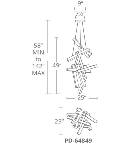 Modern FormsۥꥫǥChaosLED  Ĥäߥ˥W580D640H1240mm