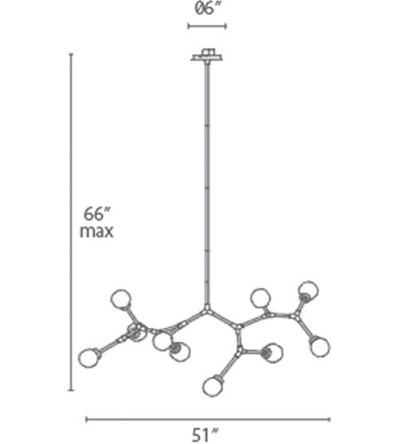 Modern FormsۥꥫǥCatalystLED  ݥå˥åW1300D910H560mm