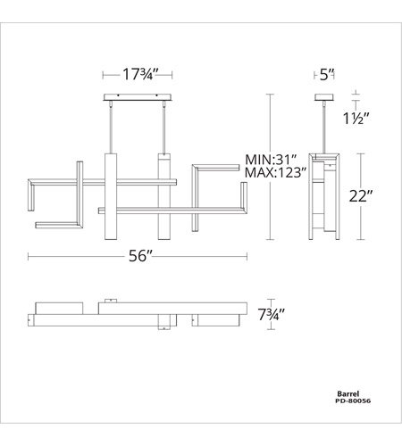 Modern FormsۥꥫǥJackalLED   ɥ֥饹W200D1420H560mm