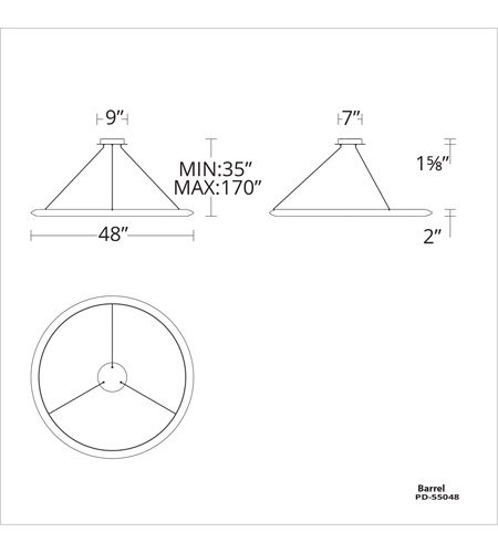 Modern FormsۥꥫǥThe RingLED   ֥åɥߥ˥W1220D1220H50mm