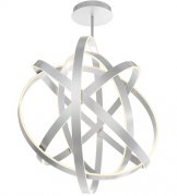 【Modern Forms】アメリカ・デザイン照明「Kinetic」LED   チタニウム（Φ1520×H1520mm）