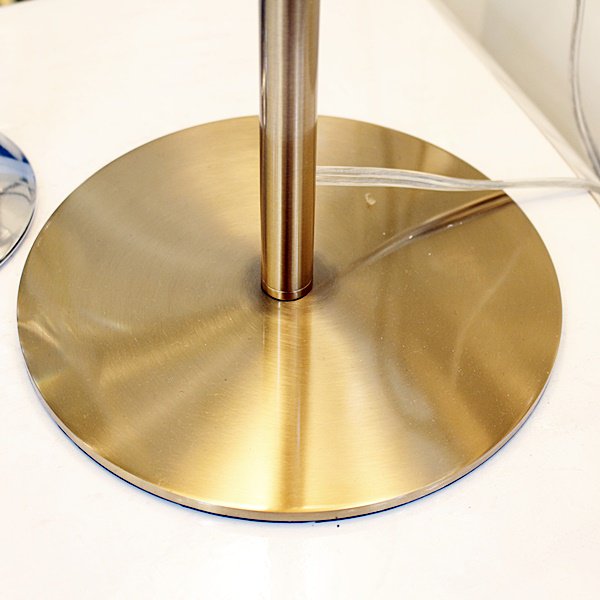 【2台在庫有！】デザイン照明 テーブルライト ゴールド（Φ280×H400mm）