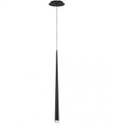 【Modern Forms】アメリカ・デザイン照明 ペンダントライト「Cascade」　LED   ブラック 1灯（Φ38×H711mm）