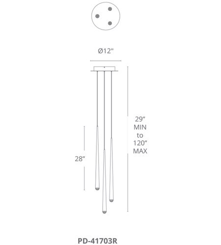 Modern Formsۥꥫǥ ڥȥ饤ȡCascadeסLED   ɥ֥饹 3W304D304H711mm