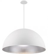 【Modern Forms】アメリカ・デザイン照明 ペンダントライト「Yolo」LED　ホワイトシルバーリーフ（W901×D901×H460mm）