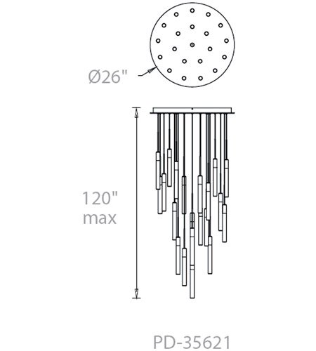 Modern Formsۥꥫǥ ڥȥ饤ȡMagicLED ݥå˥å 21ʦ660H299mm