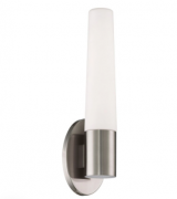 【Modern Forms】アメリカ・デザイン照明 ウォールライト「Tusk」　LED  ブラッシュドニッケル（W127×D101×H431mm）