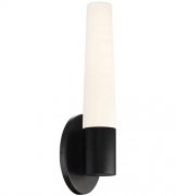 【Modern Forms】アメリカ・デザイン照明 ウォールライト「Tusk」　LED  ブラック（W127×D101×H431mm）