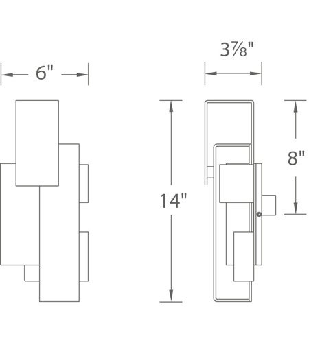 Modern Formsۥꥫǥ 饤ȡEscher LED  ˥W152D98H355mm