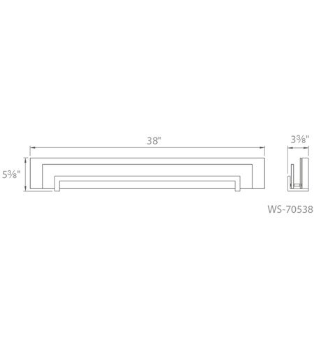 Modern Formsۥꥫǥ 饤ȡMargin LED  ƥ˥åW965D86H137mm