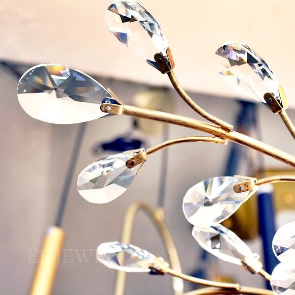 リーフモチーフ ペンダントライト リーフシーリングライト インテリア照明 5灯 アンティーク