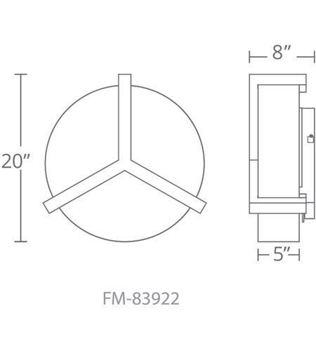 Modern Formsۥꥫǥ󥰥饤ȡSegment LED ʥåȡʦ525H127mm