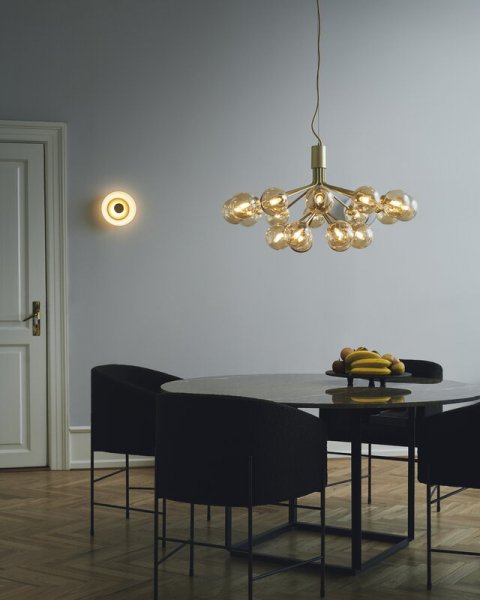 NuuraۡApiales 18 pendant, brushed brass - goldץǥ 18֥åɥ֥饹 -  (890H480mm)