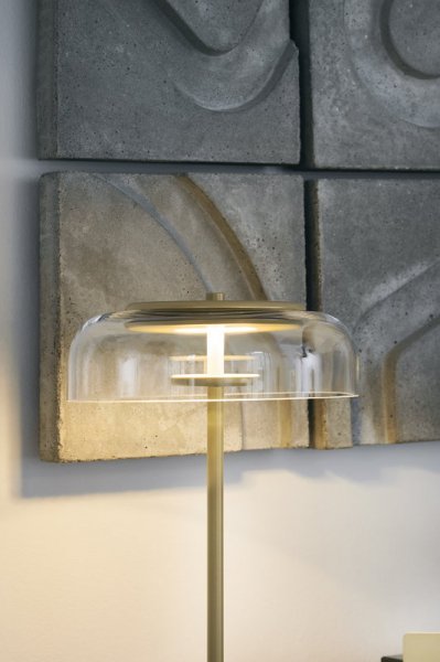 NuuraۡBlossi table lamp, Nordic gold - clearץǥơ֥ -ꥢ (230H440mm)