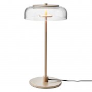 【Nuura】「Blossi table lamp, Nordic gold - clear」デザイン照明　テーブルランプ ゴールド-クリア (Φ230×H440mm)