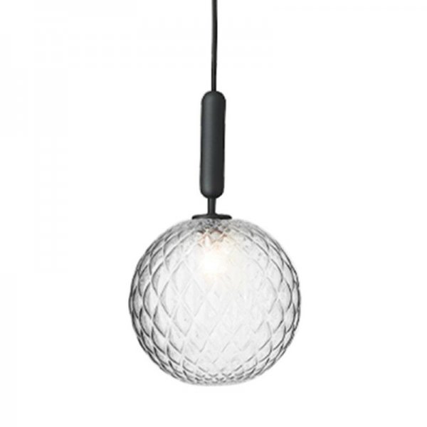 NuuraۡMiira 1 pendant, large, rock grey - clearץǥڥȥ饤 1顼å졼-ꥢ(200H353mm)