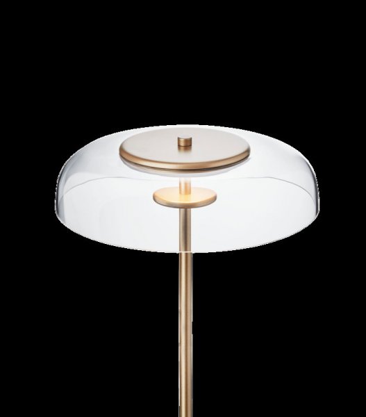 gold color floor lamp