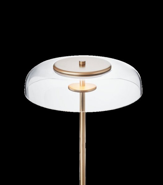 NuuraۡBlossi floor lamp 29 cm, Nordic gold - clearץǥե -ꥢ (290H1200mm)