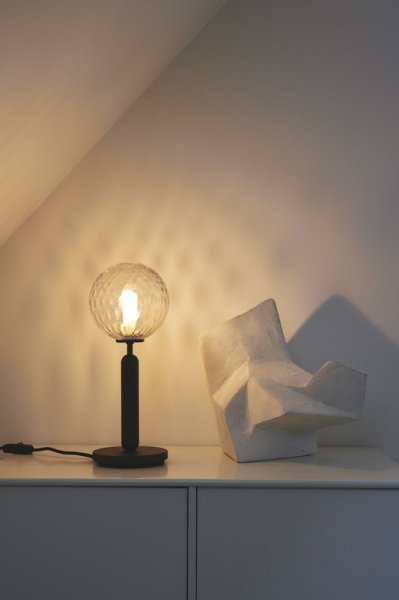 NuuraۡMiira table lamp, rock grey - clearץǥơ֥ å졼-ꥢ (140H345mm)