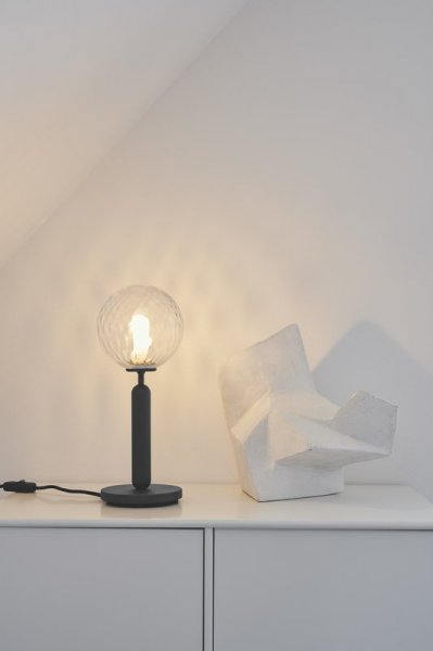 NuuraۡMiira table lamp, rock grey - clearץǥơ֥ å졼-ꥢ (140H345mm)