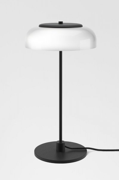 NuuraۡBlossi table lamp, satin black - opalץǥơ֥ ƥ֥å-ѡ (230H440mm)