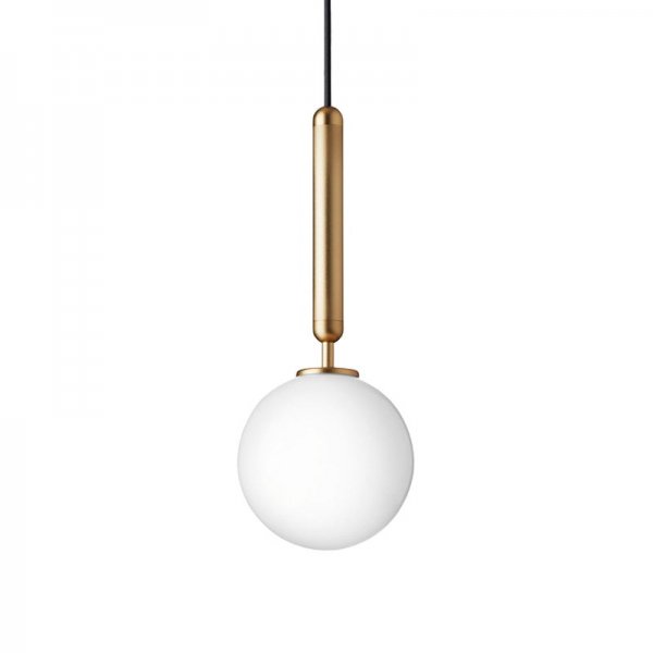 NuuraۡMiira 1 pendant, brass - opalץǥڥȥ饤 1֥饹-ѡ(140H345mm)