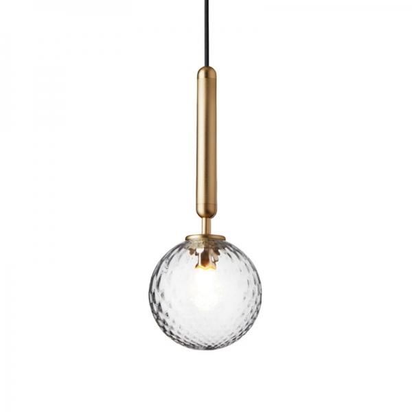 NuuraۡMiira 1 pendant, brass - clearץǥڥȥ饤 1֥饹-ꥢ(140H345mm)