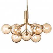 NuuraۡApiales 9 pendant, brushed brass - goldץǥ 9֥åɥ֥饹 -  (595H390mm)