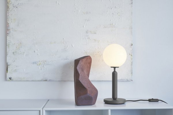 NuuraۡMiira table lamp, rock grey - opalץǥơ֥ å졼-ѡ (140H345mm)