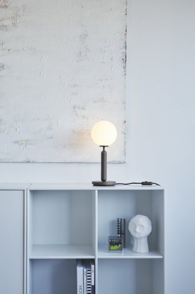 NuuraۡMiira table lamp, rock grey - opalץǥơ֥ å졼-ѡ (140H345mm)