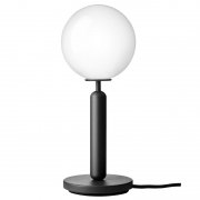 【Nuura】「Miira table lamp, rock grey - opal」デザイン照明　テーブルランプ ロックグレー-オパール (Φ140×H345mm)