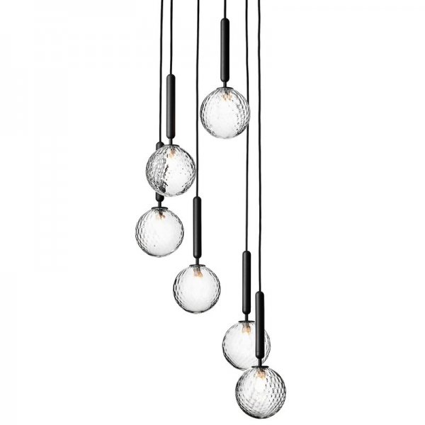 NuuraۡMiira 6 pendant, rock grey - clearץǥڥȥ饤6 å졼-ꥢ(350H2500mm)