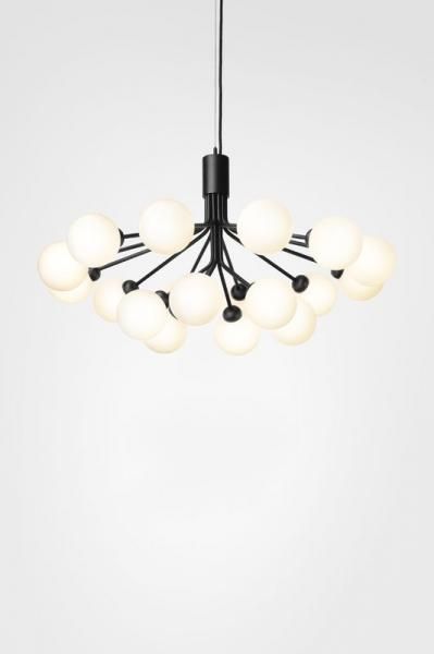 NuuraۡApiales 18 pendant, satin black - opal whiteץǥ 18ƥ֥å-ѡۥ磻 (890H480mm)