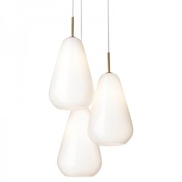 NuuraۡAnoli 3 pendant, opalץǥڥȥ饤 3ѡ(355H2500mm)